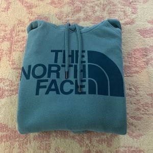 Dark blue north face hoodie women’s small